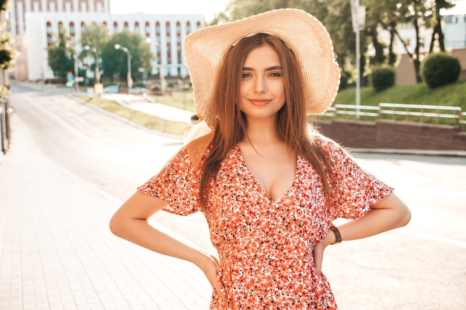 young beautiful European bride